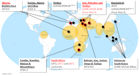 Map for quarter 4 Headlines